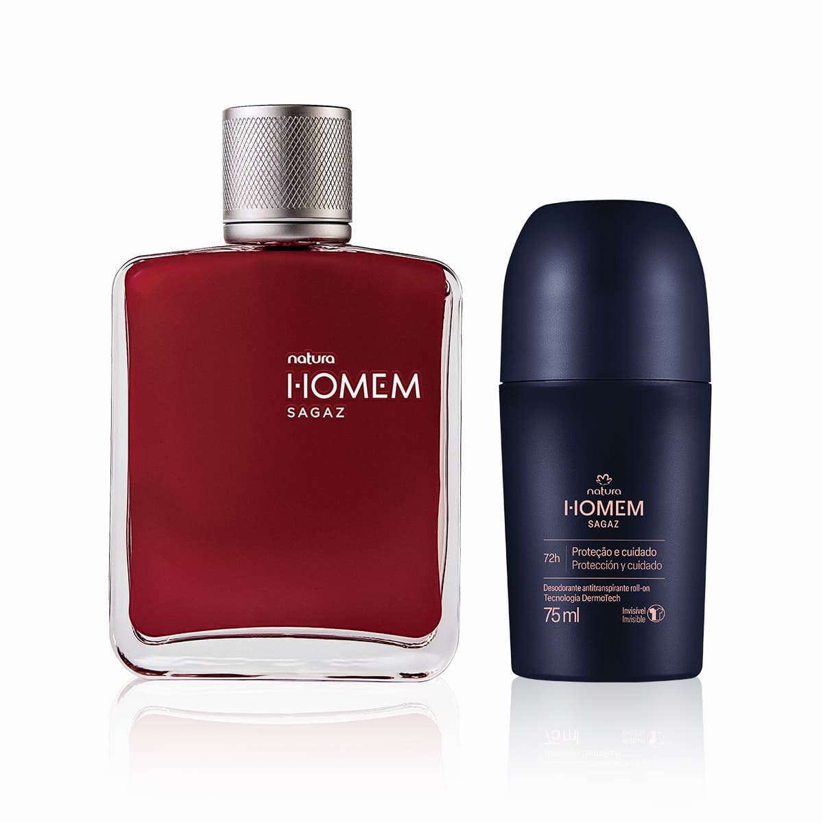 Kit Natura Homem Sagaz e Desodorante Roll-on (2 produtos)