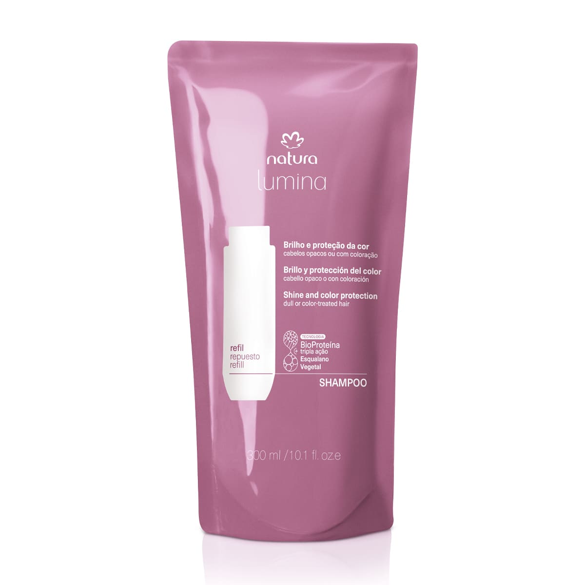 Refil Shampoo Revitalizante para Brilho e Proteção da Cor