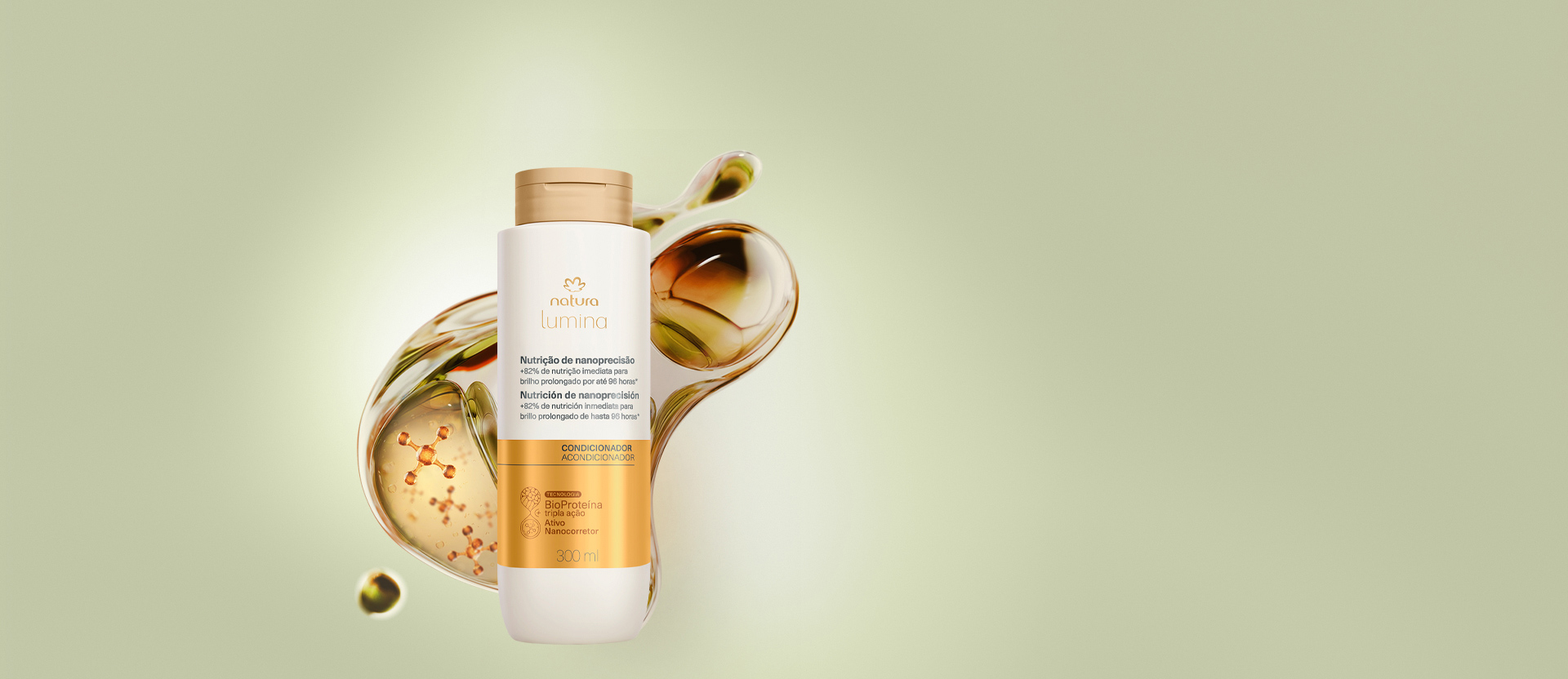 Condicionador Lumina Nutrição de Nanoprecisão