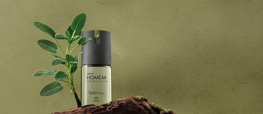 Desodorante Corporal Natura Homem Aromáticos