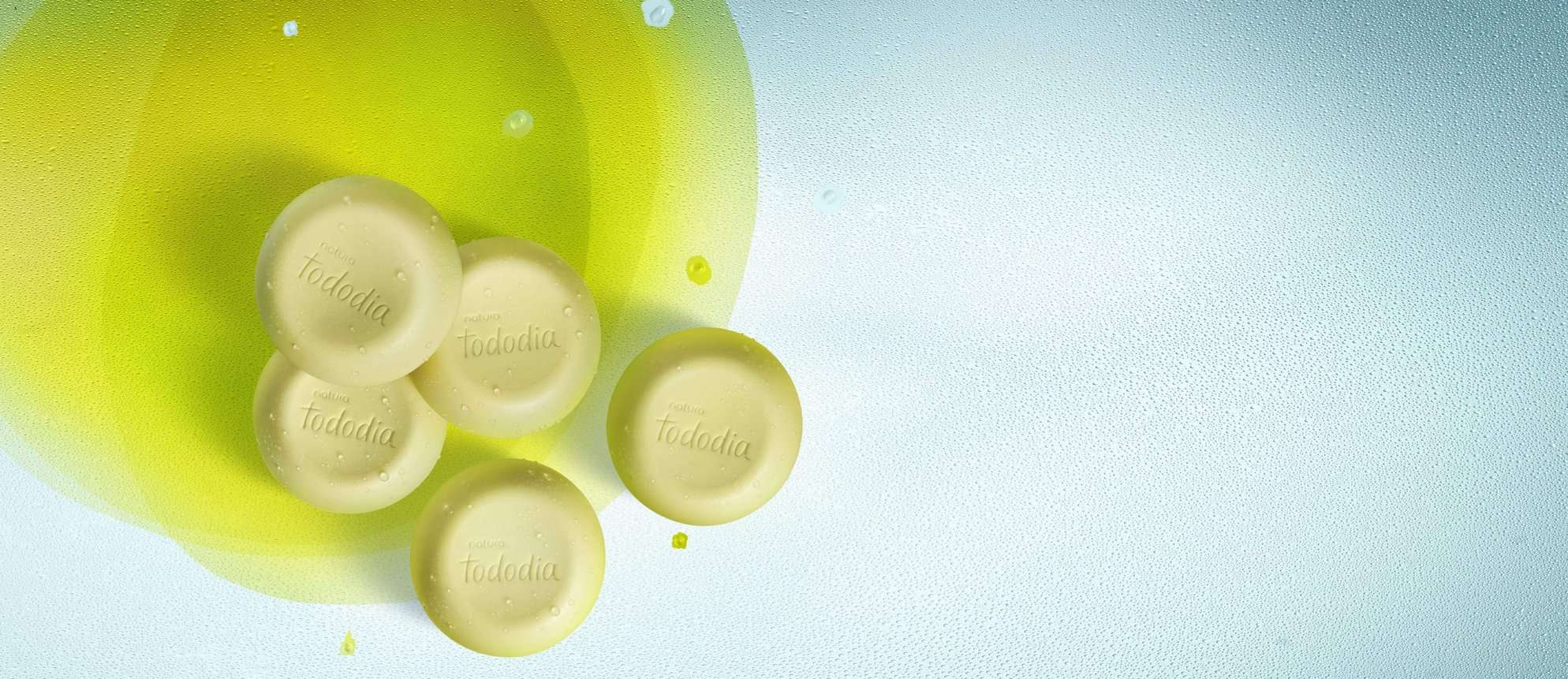 Sabonete Em Barra Puro Vegetal Tododia Capim Limão e Hortelã