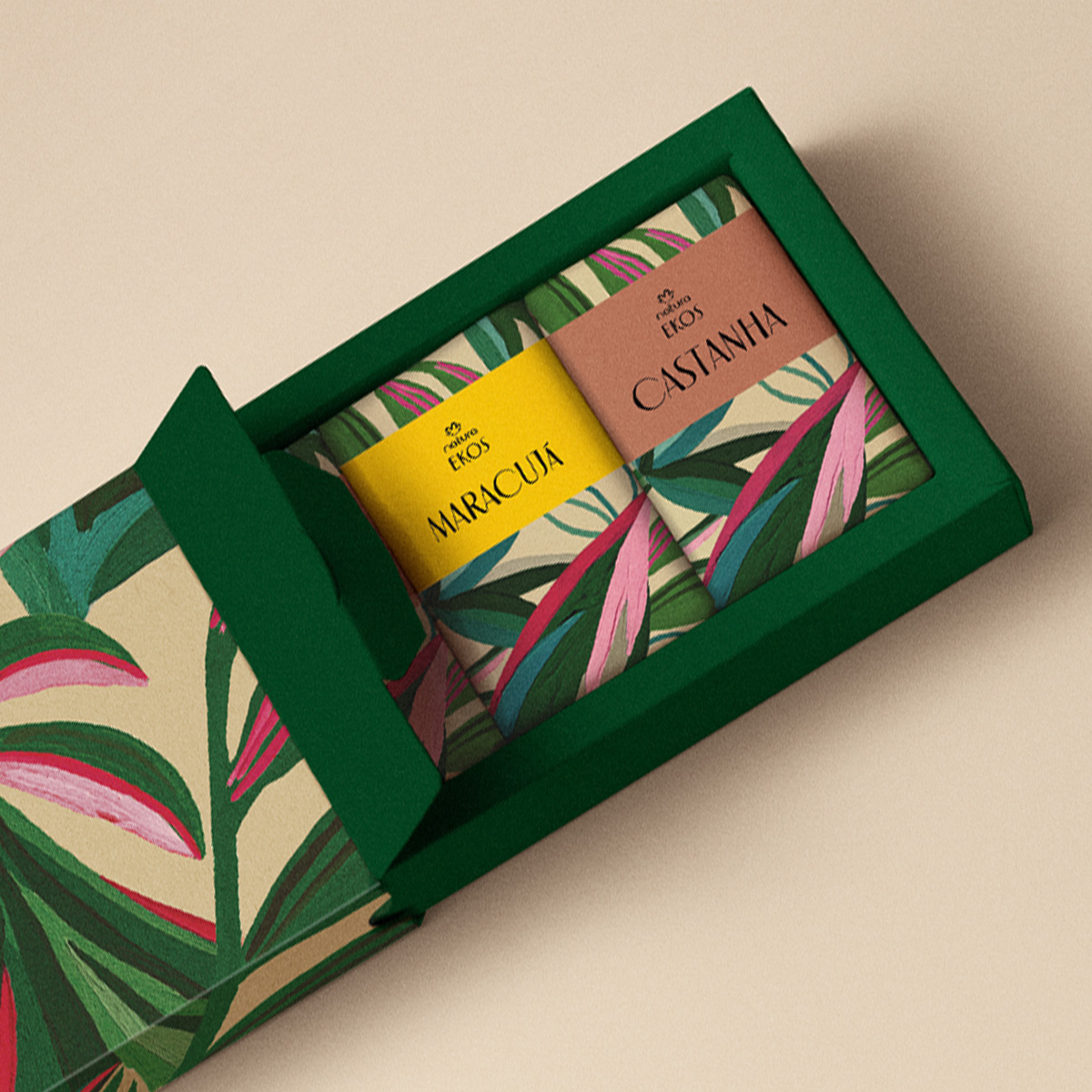 Presente Natura Ekos Sabonetes Exuberância da Amazônia (4 barras)