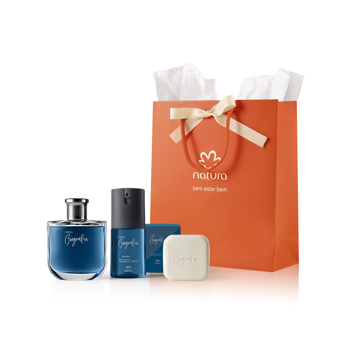 Presente Natura Biografia Masculino (3 produtos)