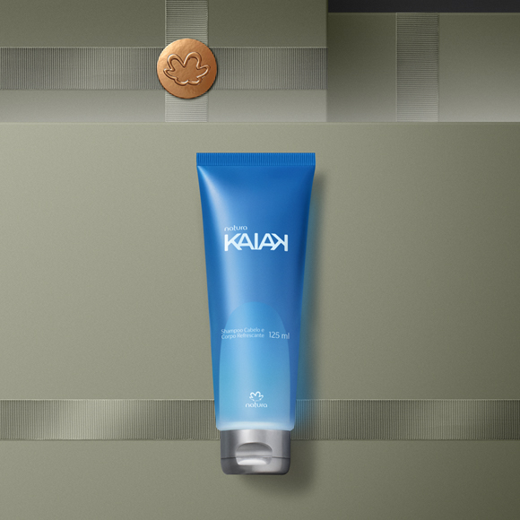 Shampoo Cabelo e Corpo Kaiak Masculino
