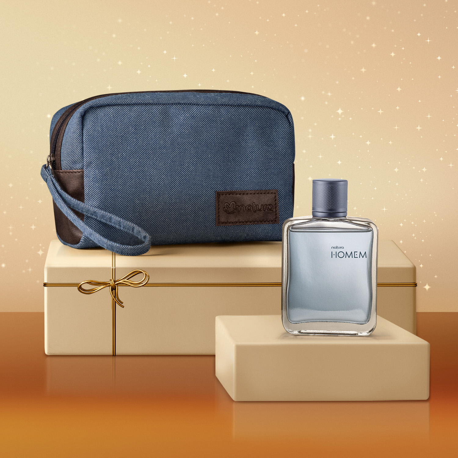 Presente Natura Homem com Nécessaire (2 produtos)