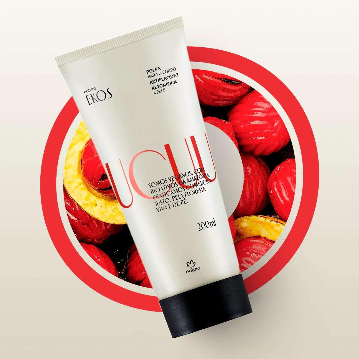 Polpa Desodorante Hidratante Para o Corpo Ekos Ucuuba