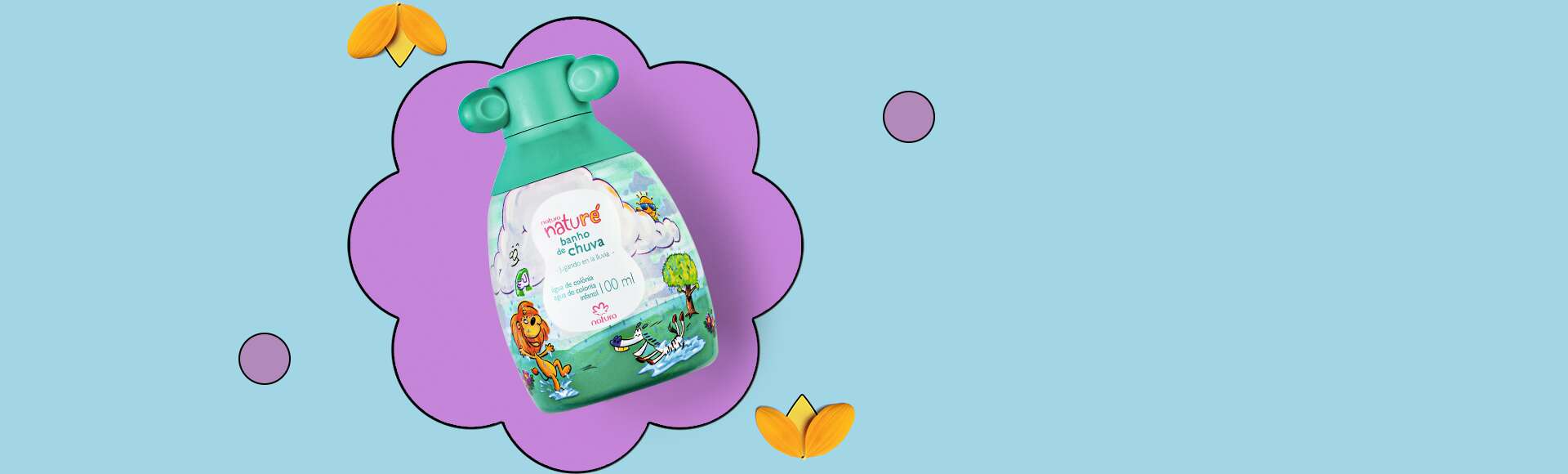 Naturé Banho de Chuva Água de Colônia 100 ml