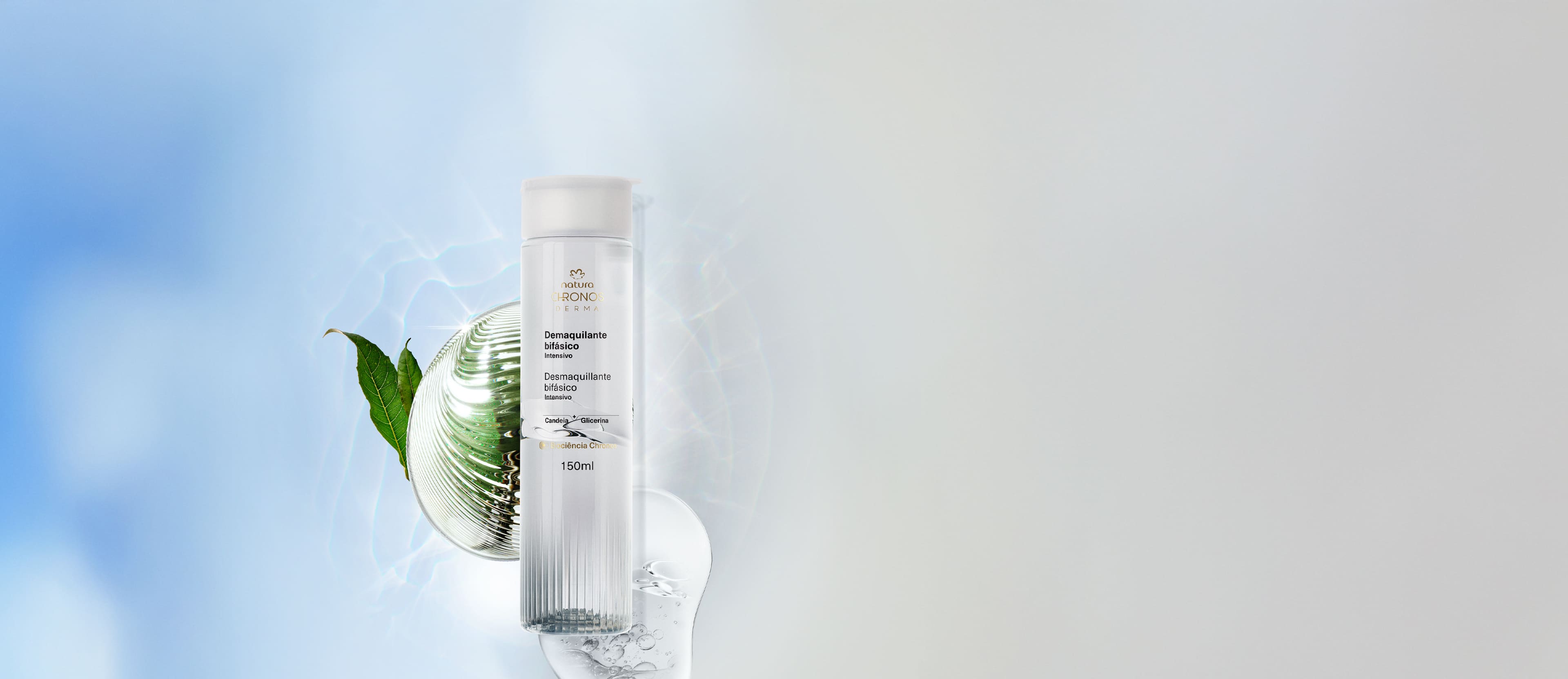 Fluido Bifásico Demaquilante Intensivo Chronos Derma
