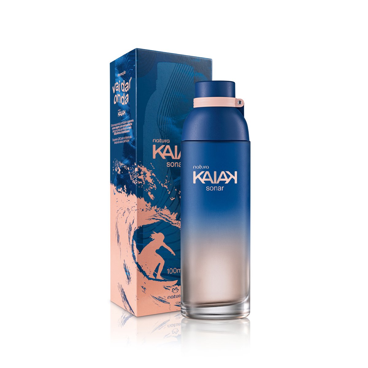 Desodorante Colônia Kaiak Sonar Feminino Promoção Vai Dar Onda 100 ml