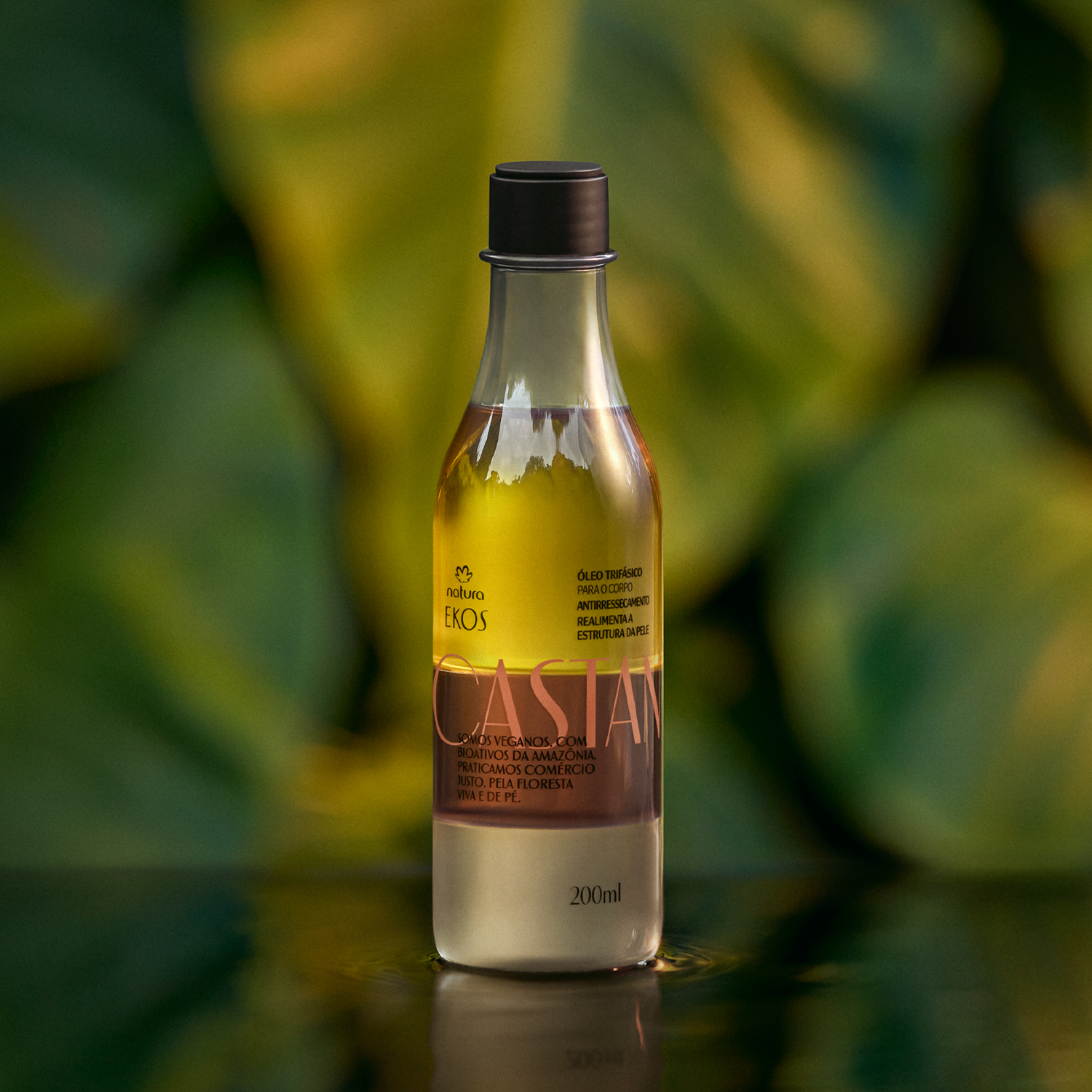 Óleo Trifásico Desodorante Corporal Ekos Castanha