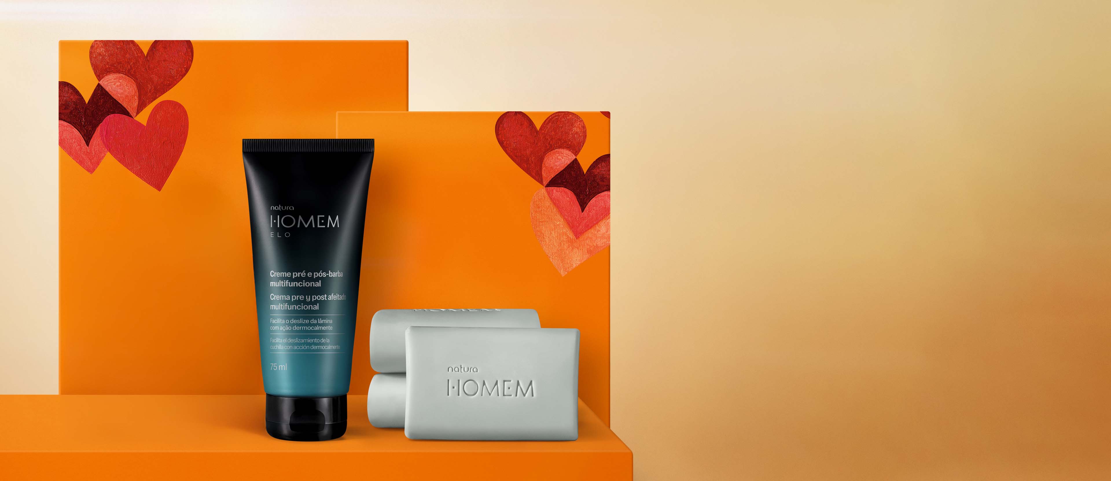 Presente Banho e Barba Natura Homem Elo