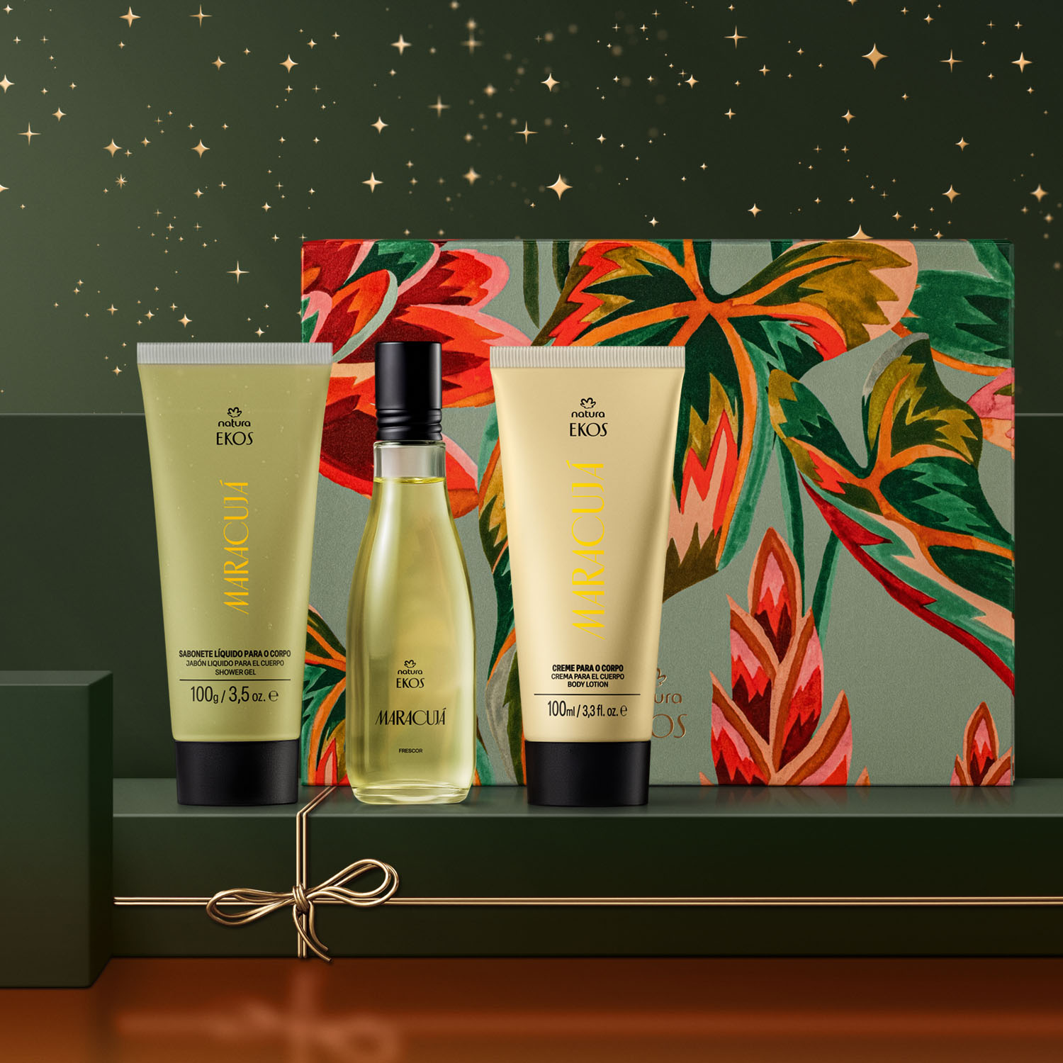 Presente Natura Ekos Maracujá Ritual Calmante (3 produtos)