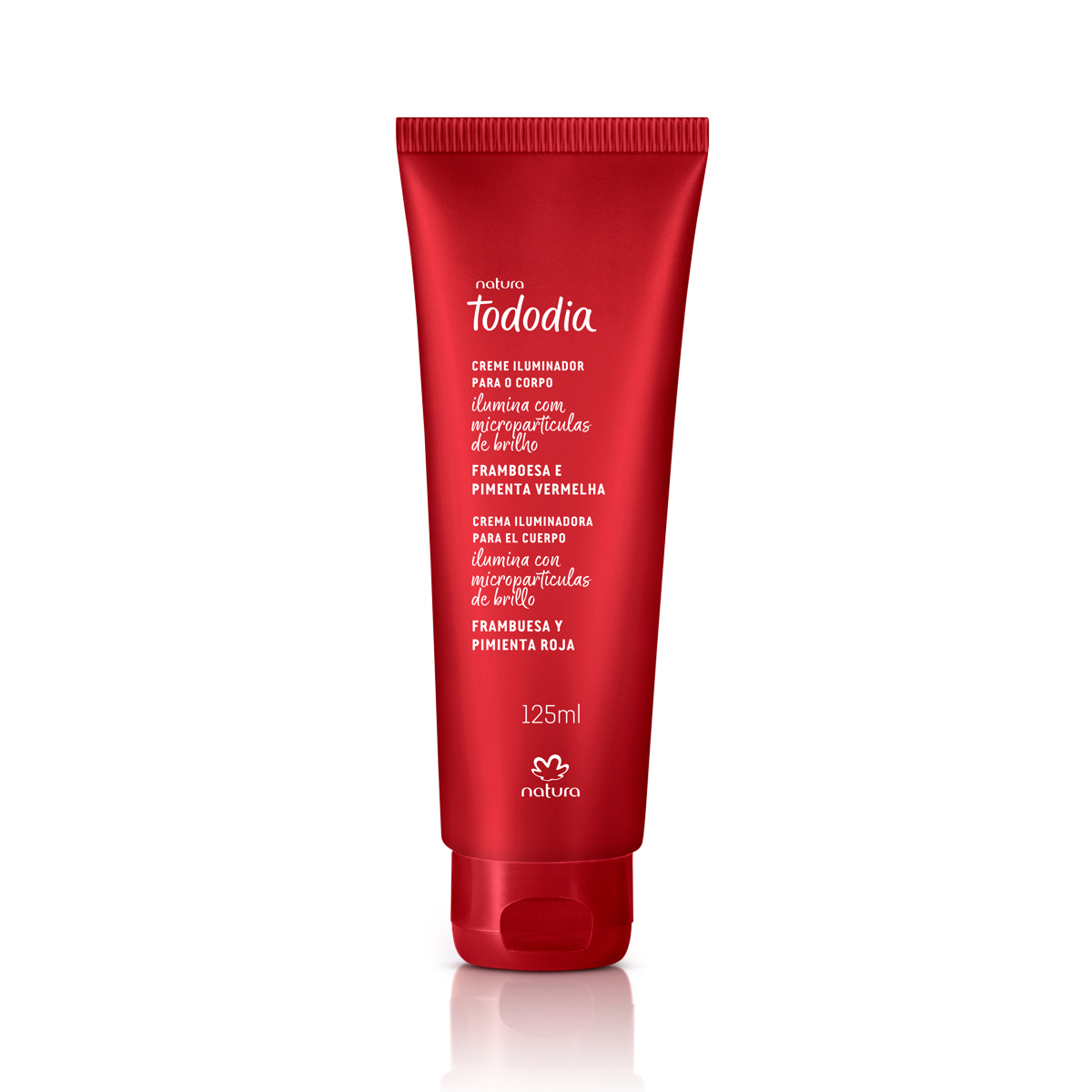 Desodorante Hidratante Corporal Iluminador Tododia Framboesa e Pimenta Vermelha 125 ml Desodorante Hidratante Corporal Iluminador Tododia Framboesa e Pimenta Vermelha 125 ml