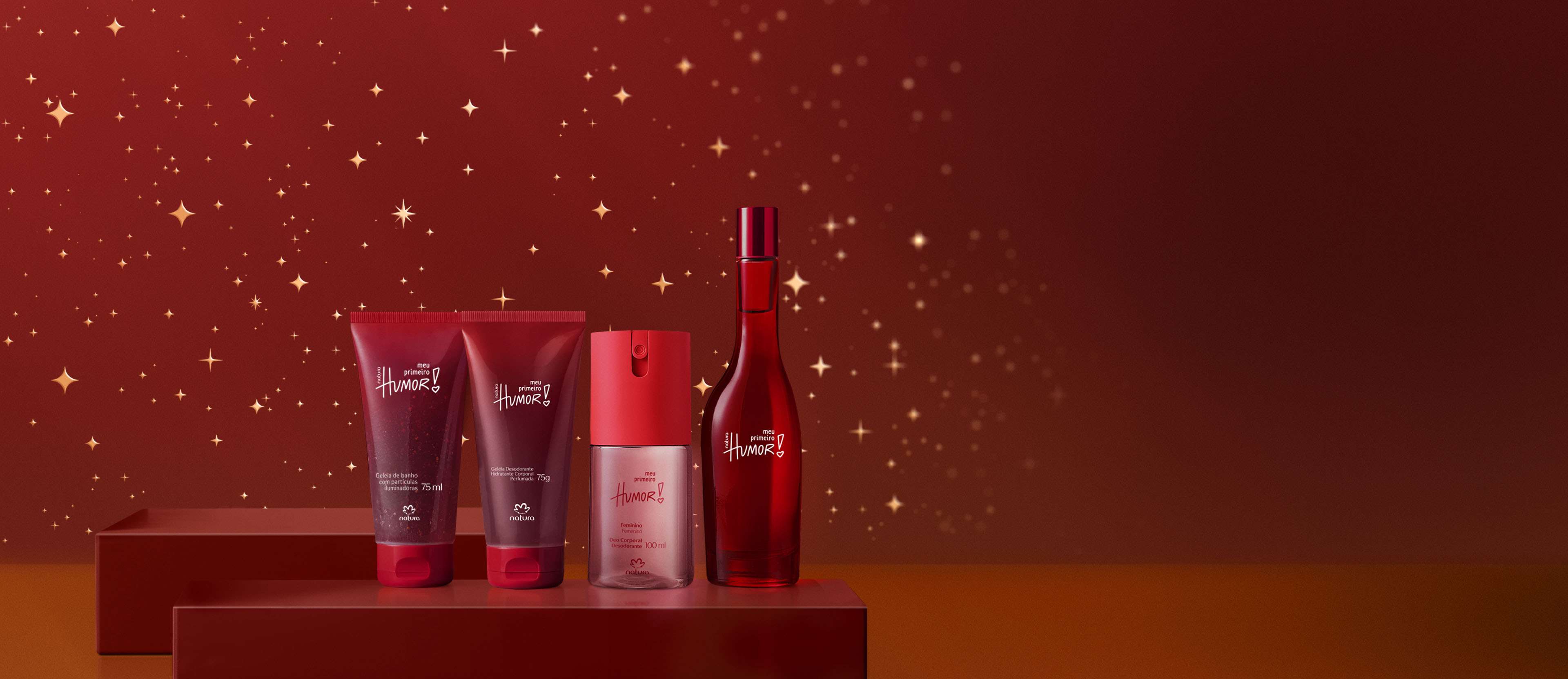 Presente Natura Meu Primeiro Humor (4 produtos)