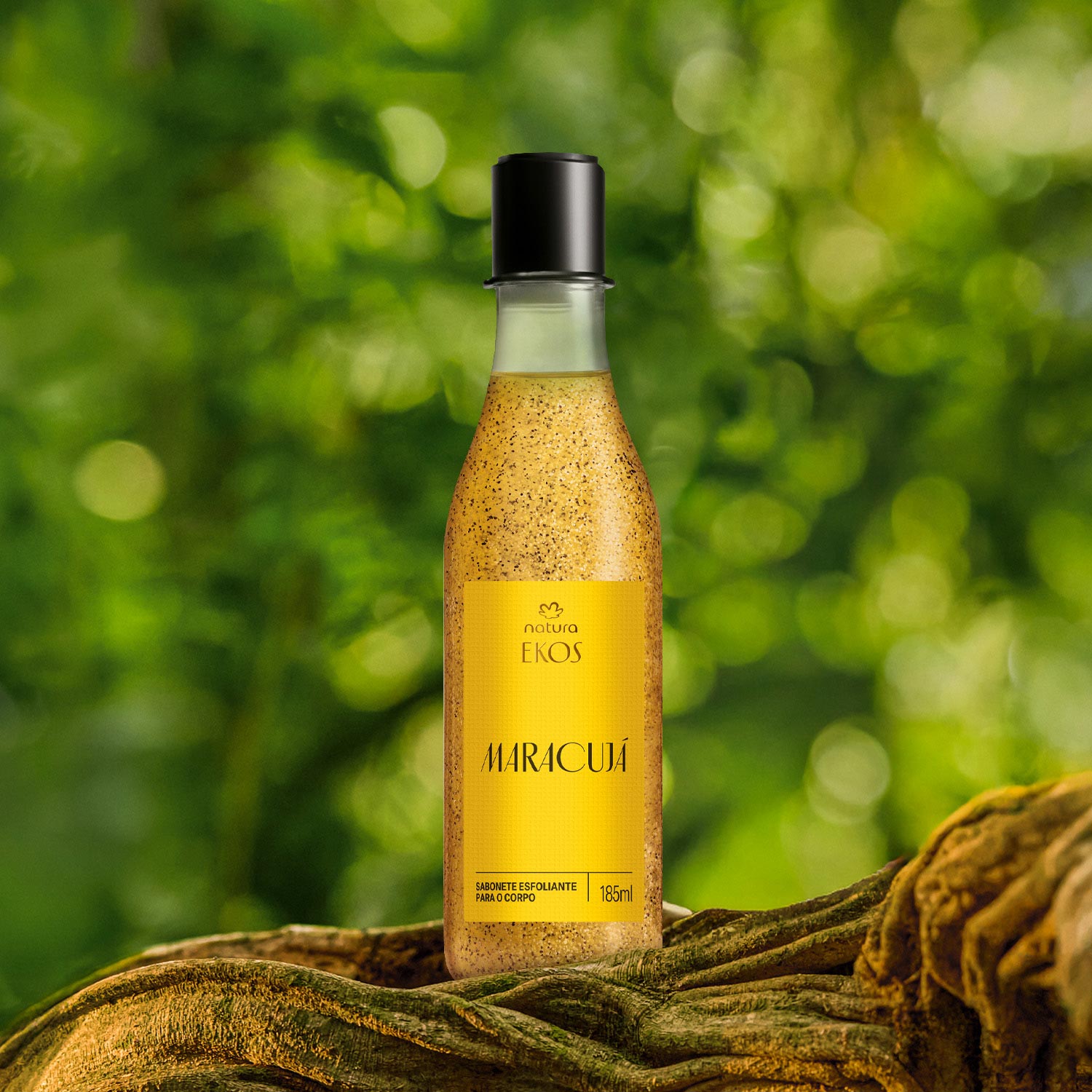 Sabonete Líquido Esfoliante para o Corpo Ekos Maracujá