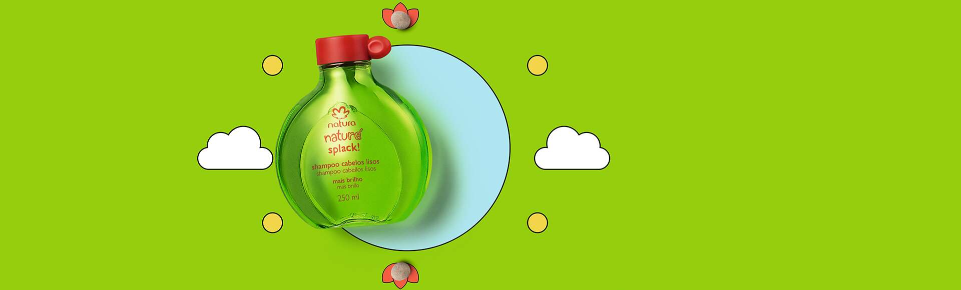 Shampoo Splack! Cabelos Lisos Natura Naturé
