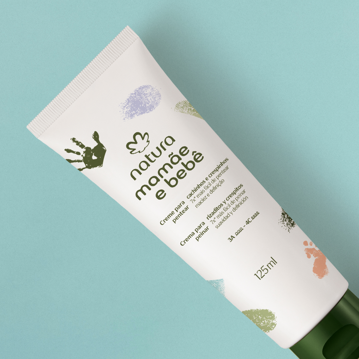 Creme para Pentear Mamãe e Bebê Cachinhos e Crespinhos