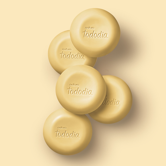 Sabonete em Barra Puro Vegetal Tododia Carambola e Mandarina