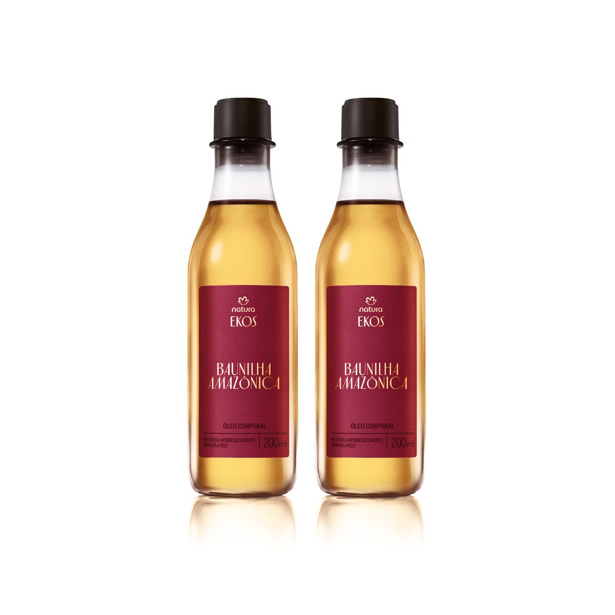 Kit Ekos Óleo Monofásico Desodorante Corporal Baunilha Amazônica (2 produtos)