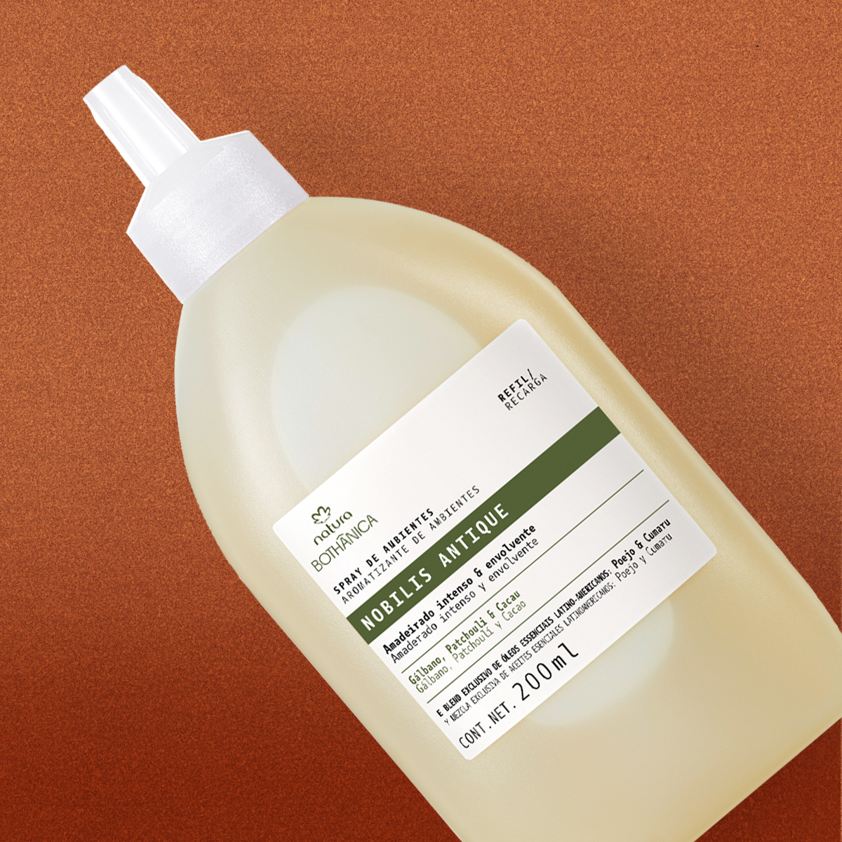 Refil Spray de Ambientes Bothânica Nobilis Antique 200 ml