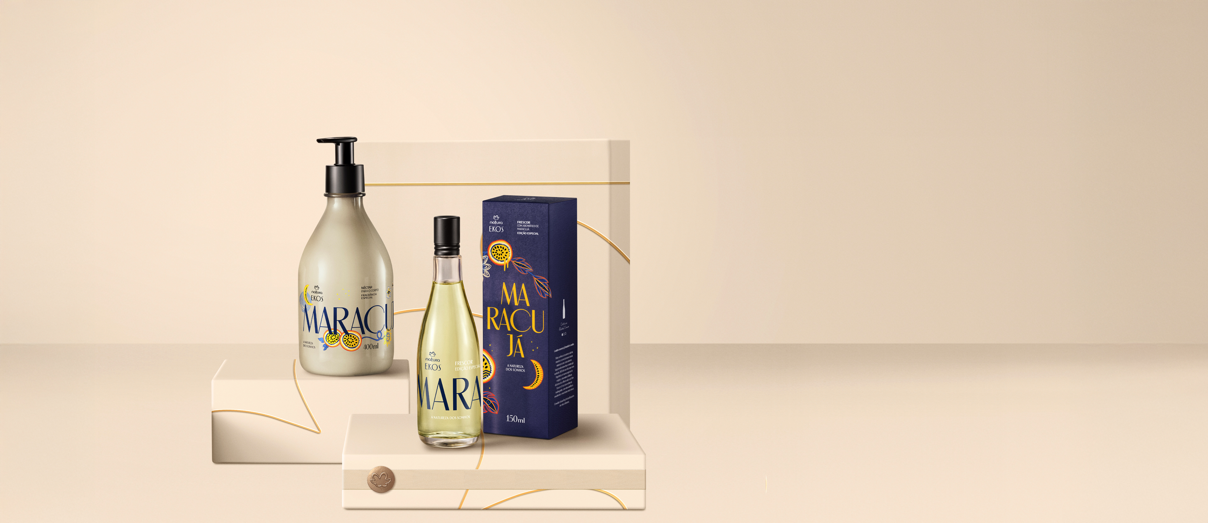 Presente Natura Ekos Maracujá Natureza dos Sonhos (2 produtos)