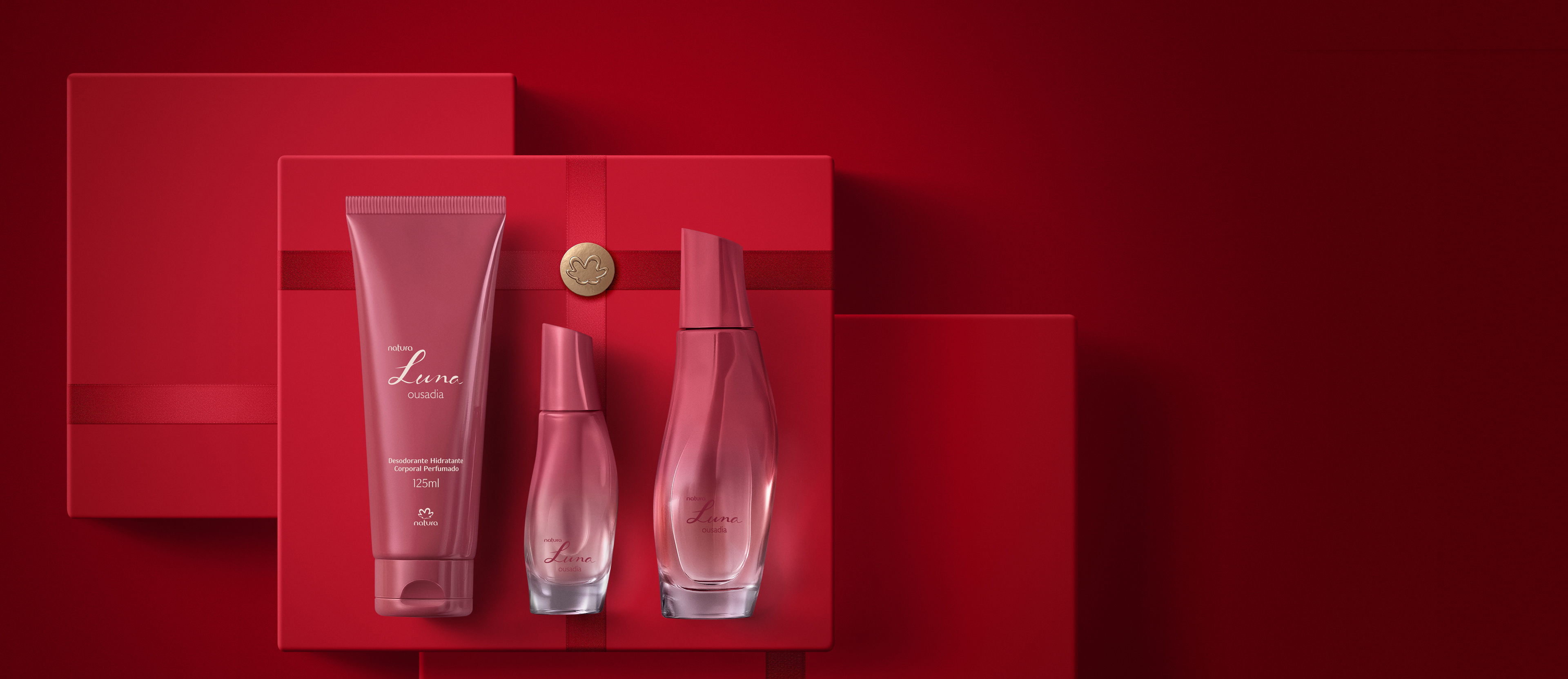 Presente Natura Luna Ousadia (3 produtos)