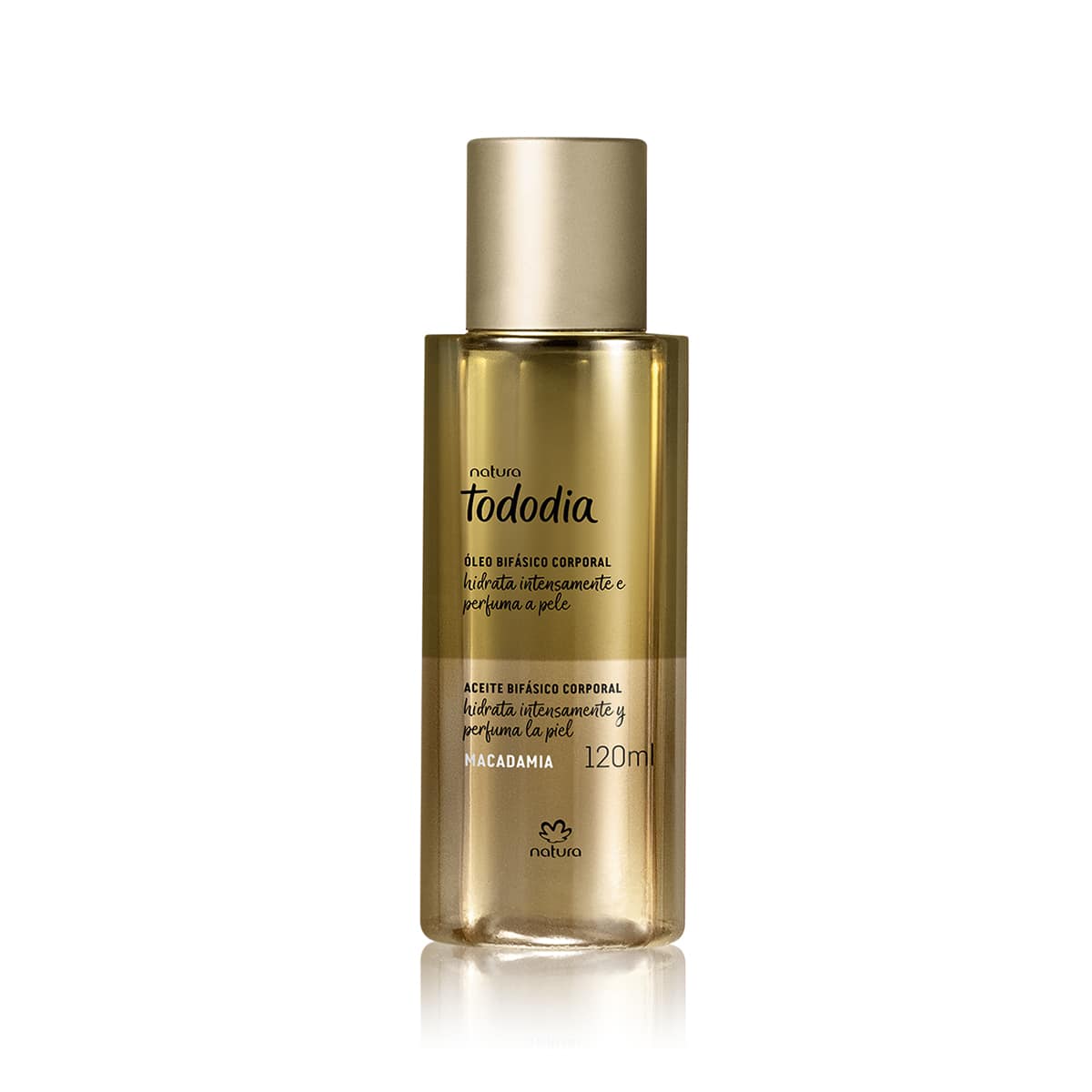 Óleo Bifásico Desodorante Hidratante Corporal Tododia Macadâmia