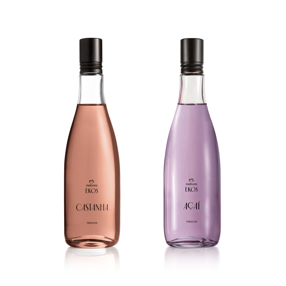 Kit Desodorante Colônia Ekos Frescor Castanha e Ekos Frescor Açaí
