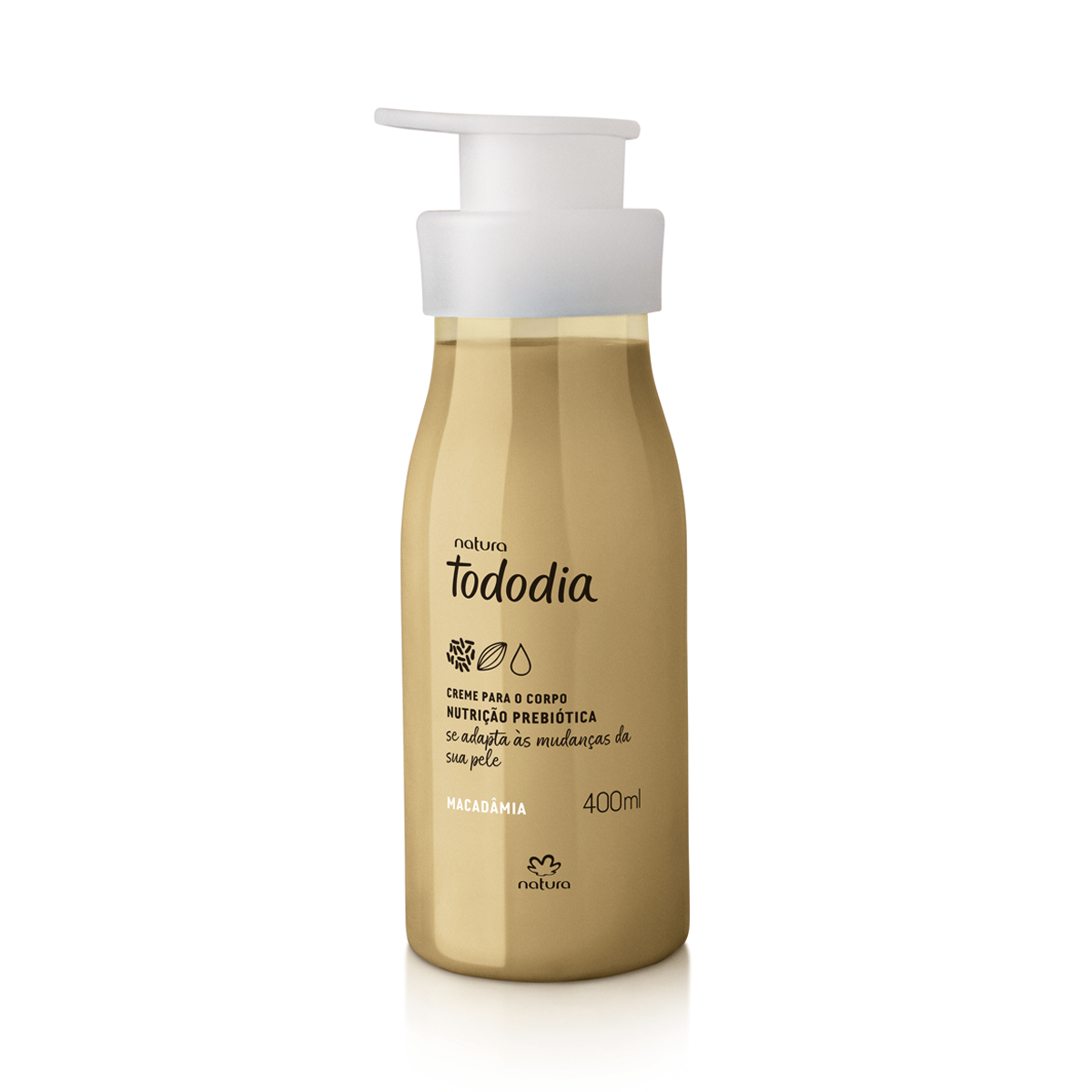 Creme Desodorante Nutritivo Para o Corpo Tododia Macadâmia