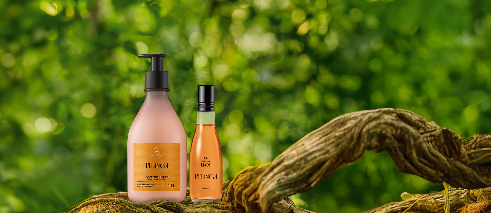 Kit Perfumação e Hidratação Ekos Pitanga (2 produtos)