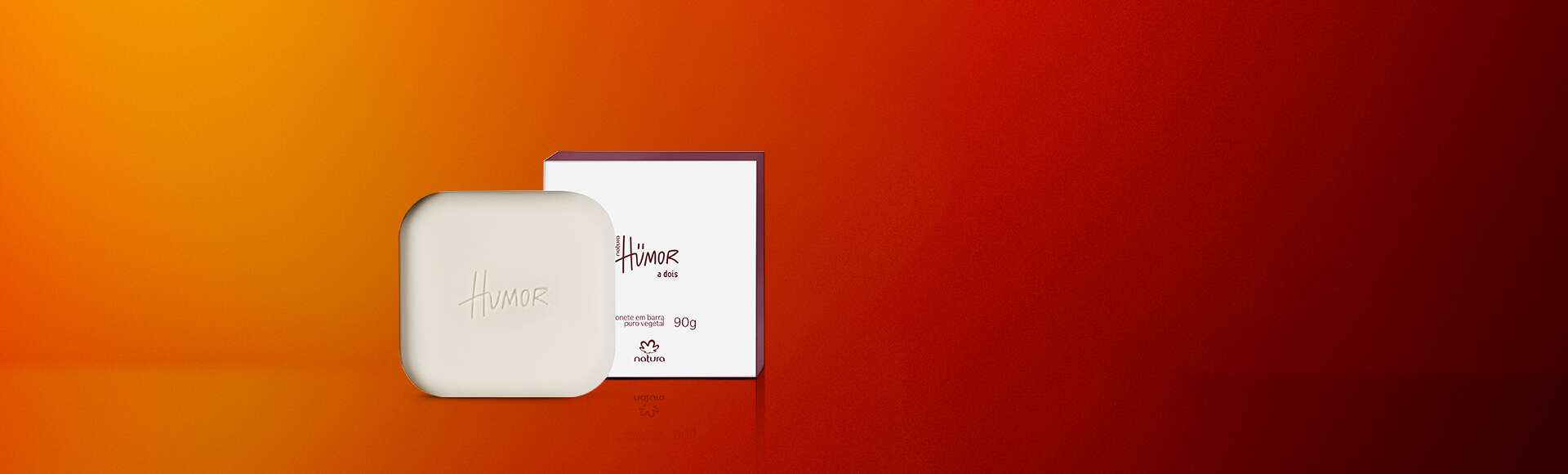 Sabonete em Barra Puro Vegetal Humor a Dois 90 g