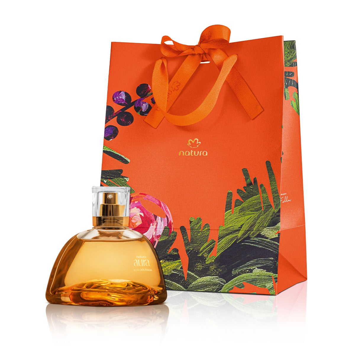 Presente Natura Aura Alba Dourada (2 produtos)
