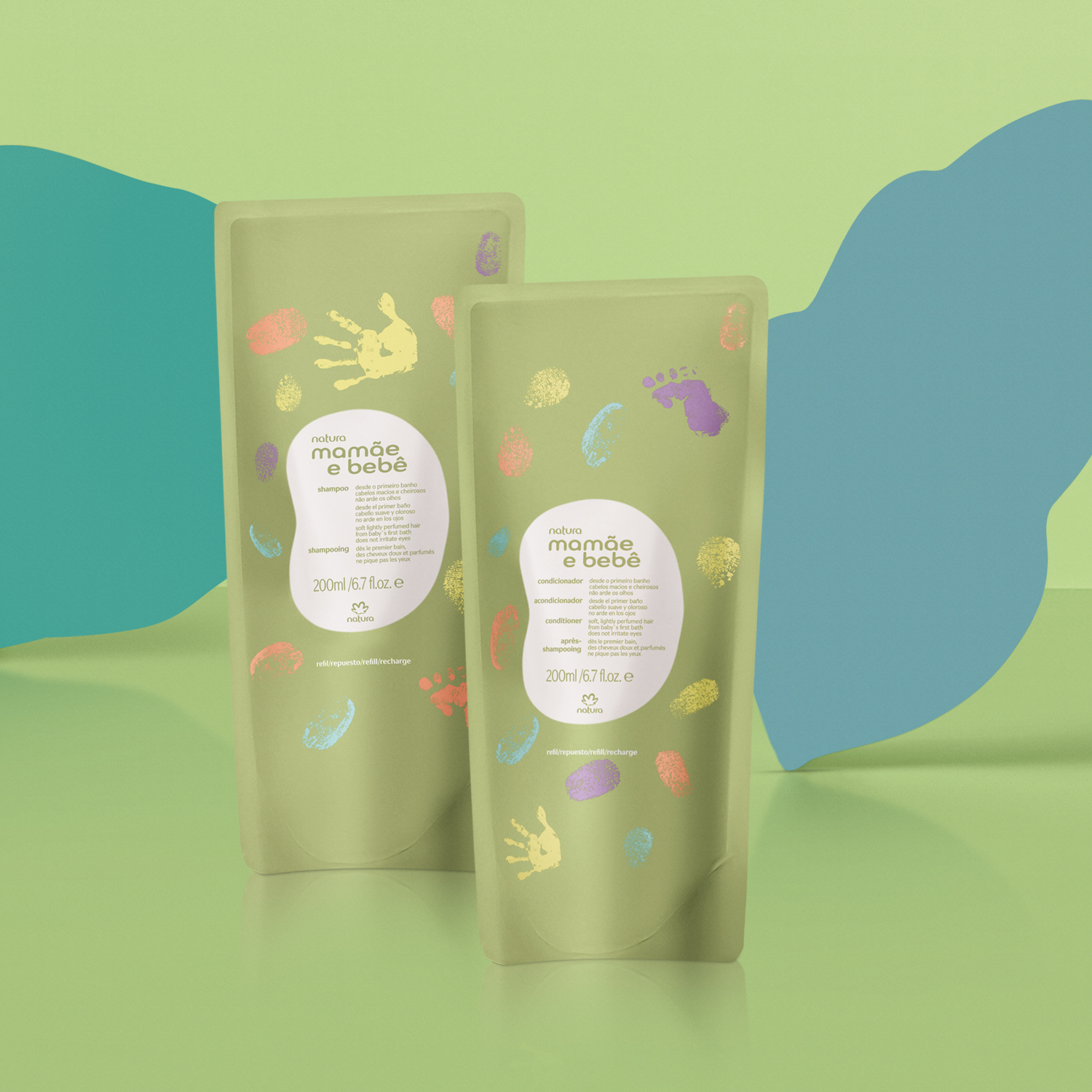 Kit Refis Shampoo e Condicionador Mamãe e Bebê (2 produtos)