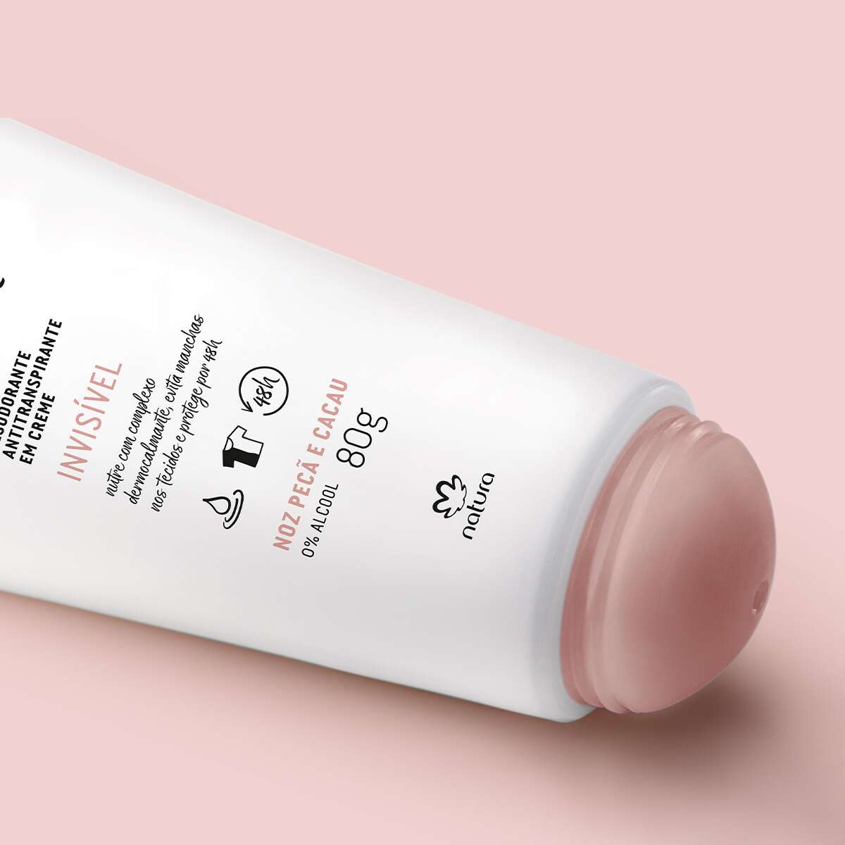 Desodorante Antitranspirante em Creme Tododia Noz Pecã e Cacau