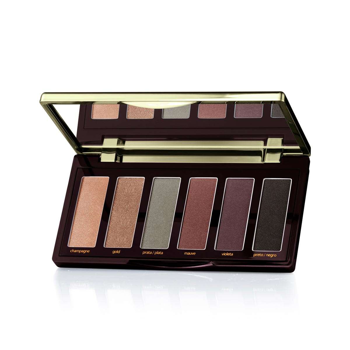 Palette de Sombras 6 Tons Glam Una