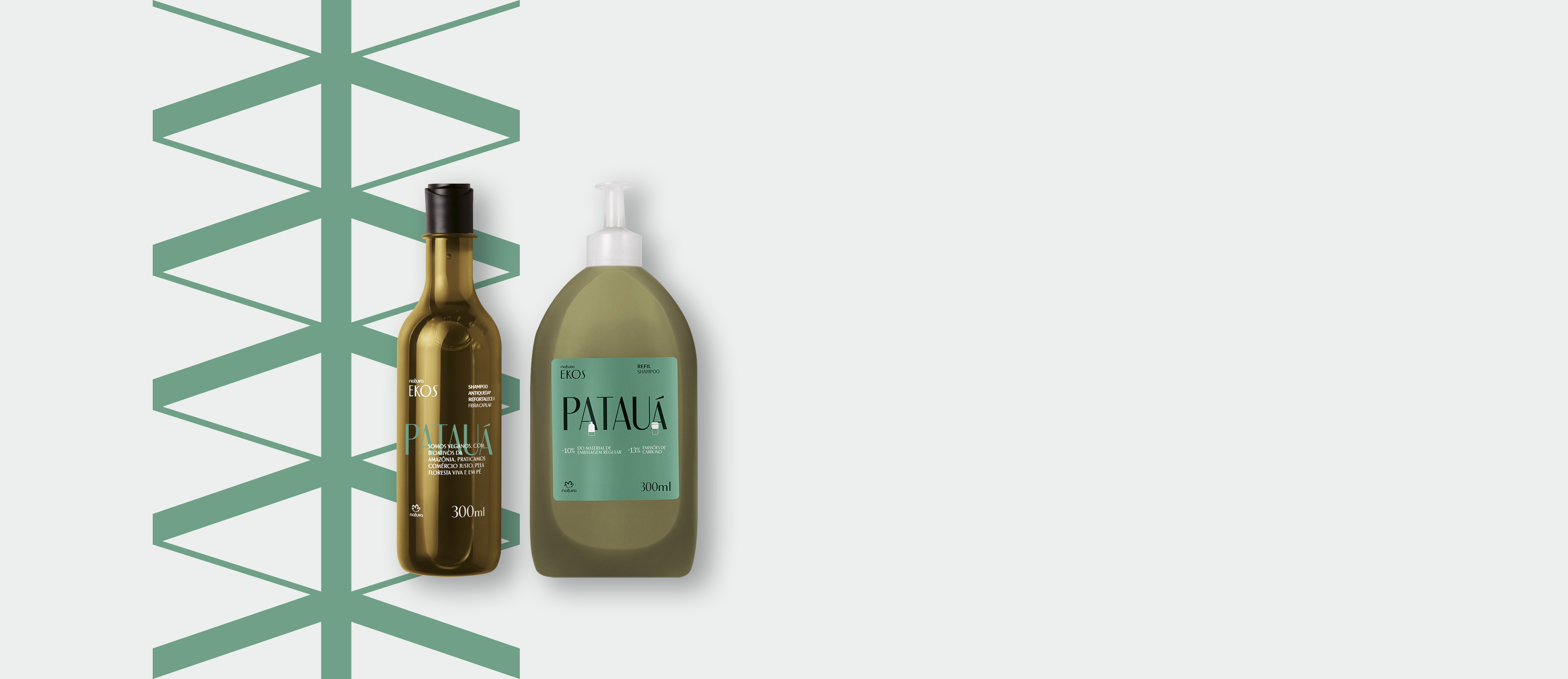 Kit Ekos Patauá Shampoo com Refil (2 produtos)