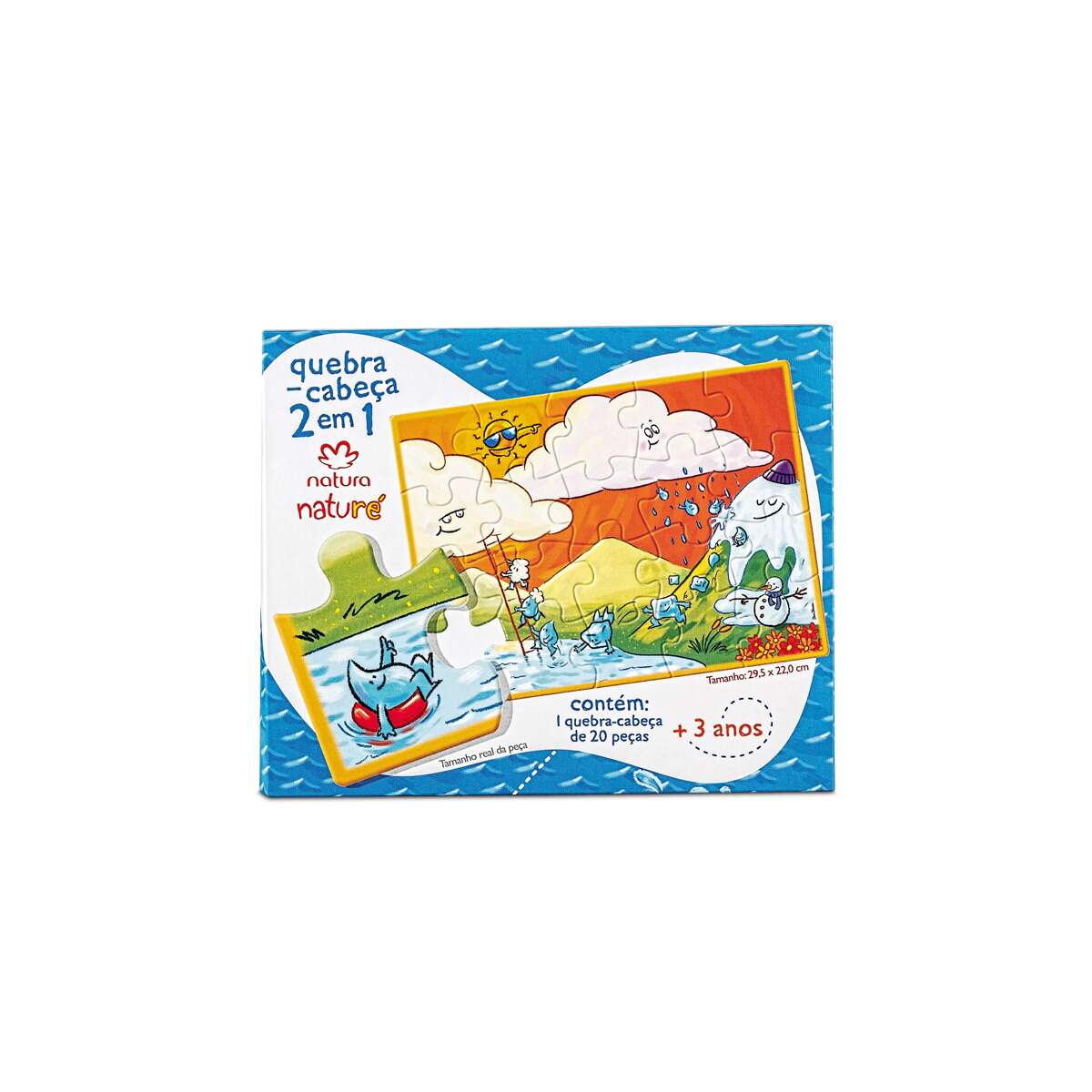 Presente Natura Naturé Quebra Cabeça