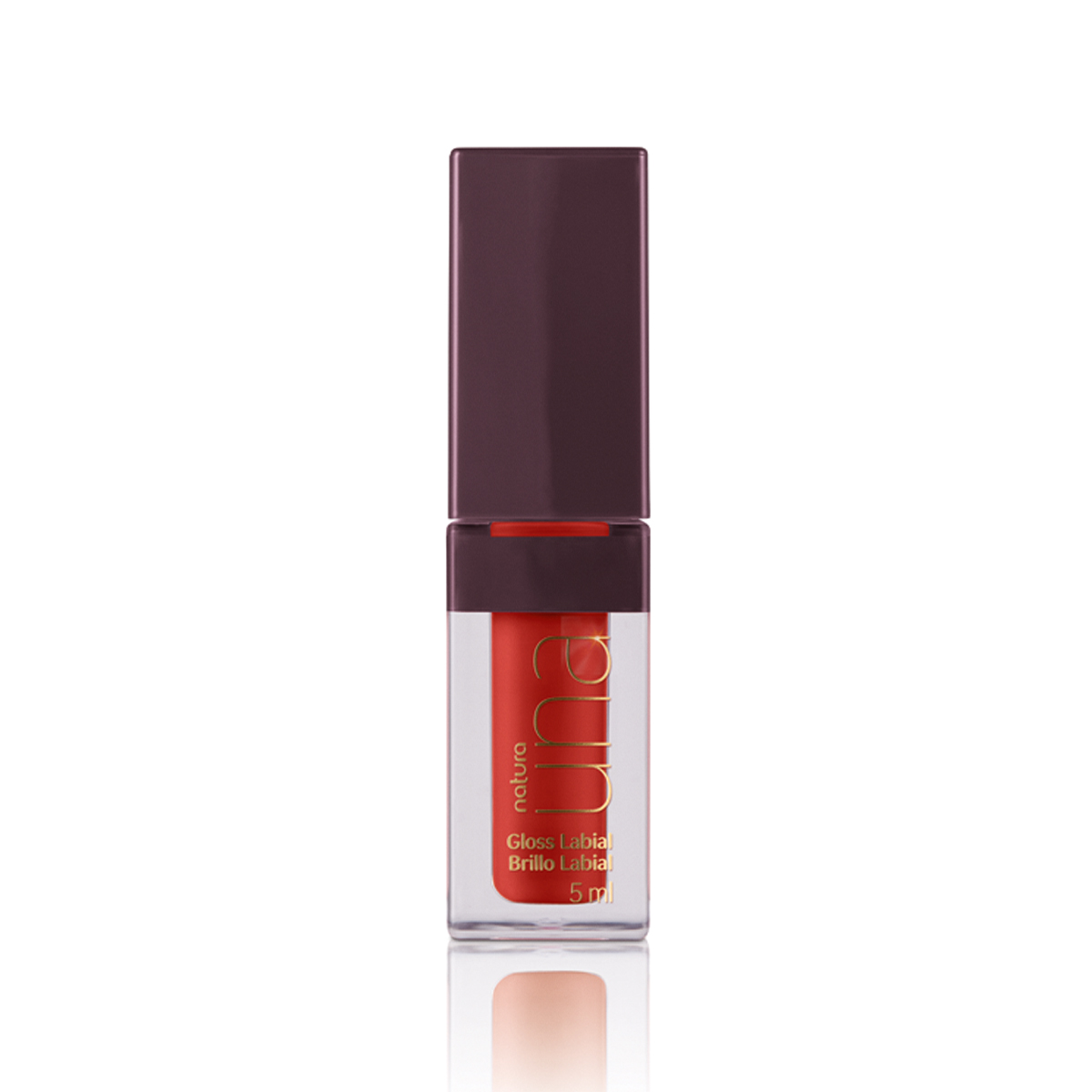 Gloss Labial Hidratação Ativa Una 5 ml