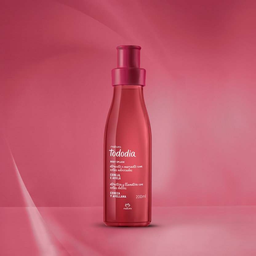 Body Splash Tododia Cereja e Avelã 200 ml