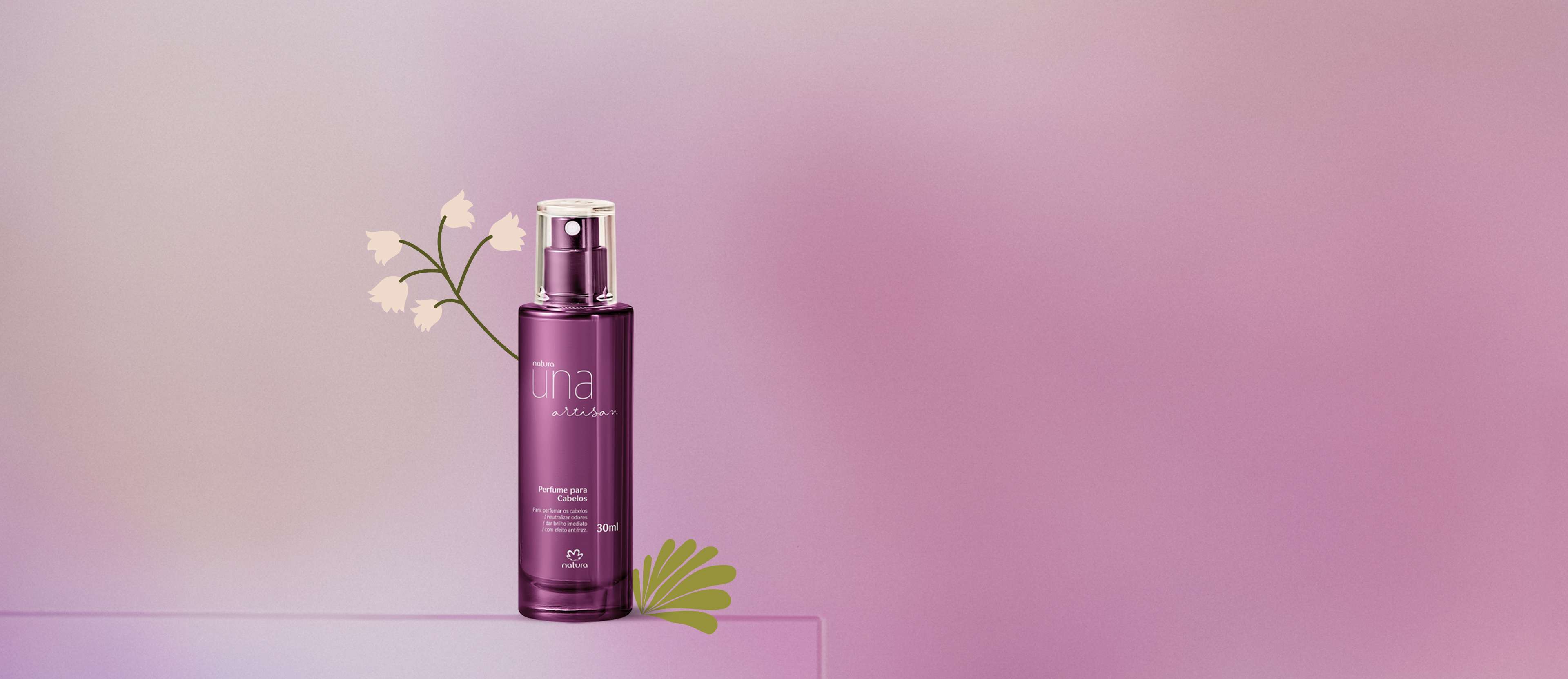 Perfume para Cabelos Una Artisan