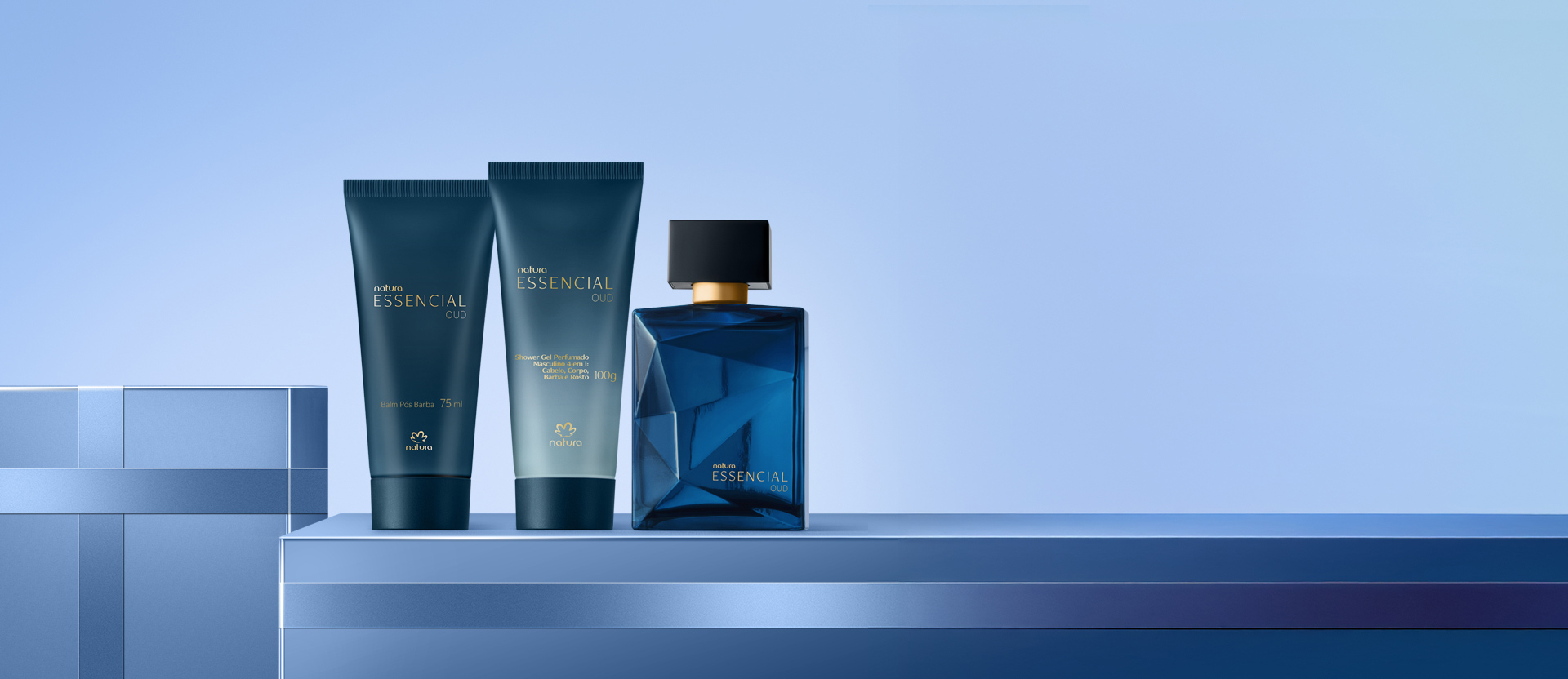 Presente Natura Essencial Oud Masculino (3 produtos)
