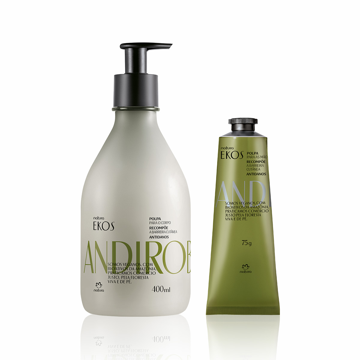 Kit Ekos Andiroba Hidratante Corpo e Mãos (2 produtos)