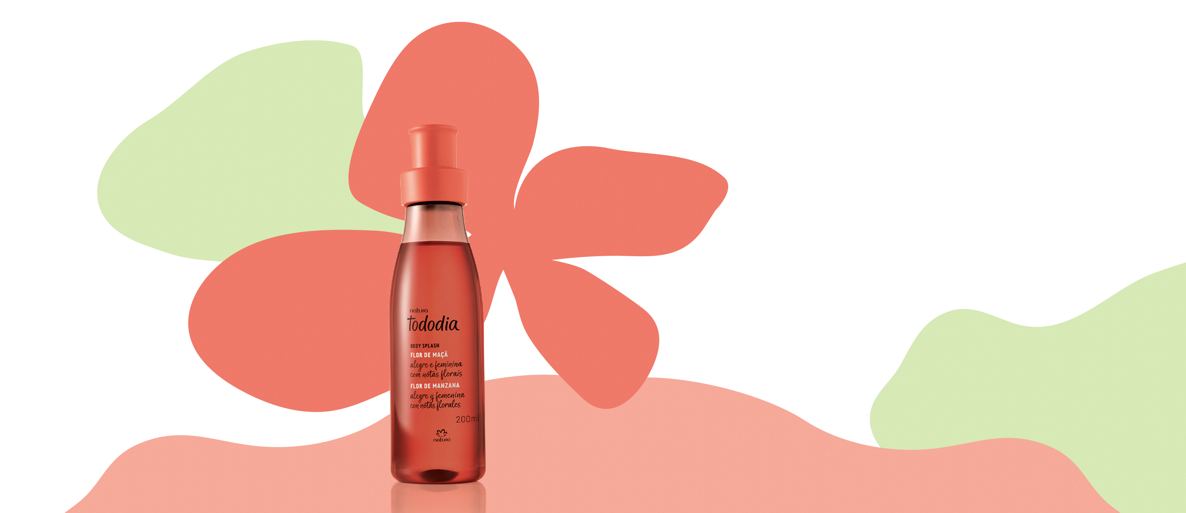 Body Splash Tododia Flor de Maçã 200 ml