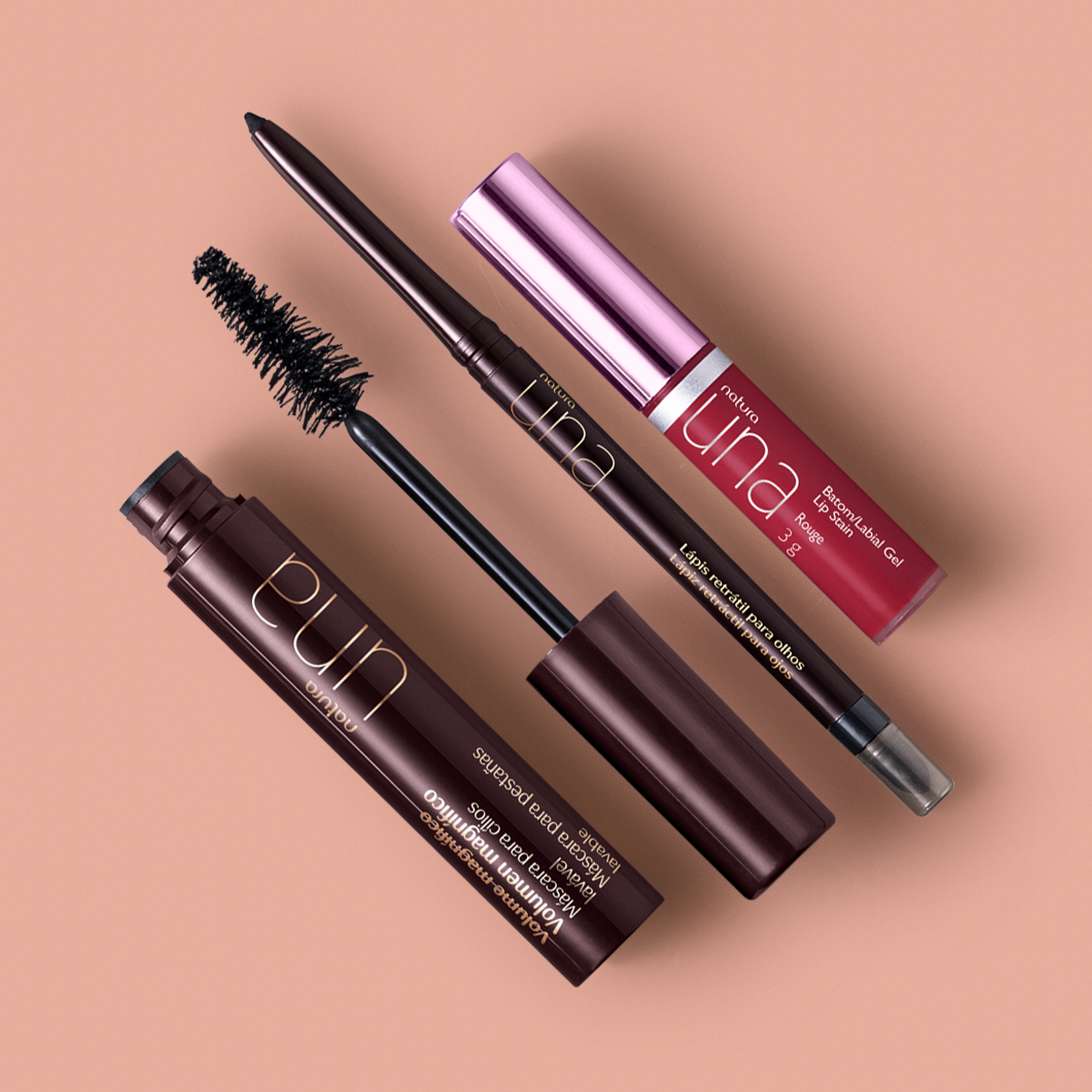 Presente Natura Una Look Rouge (3 produtos)