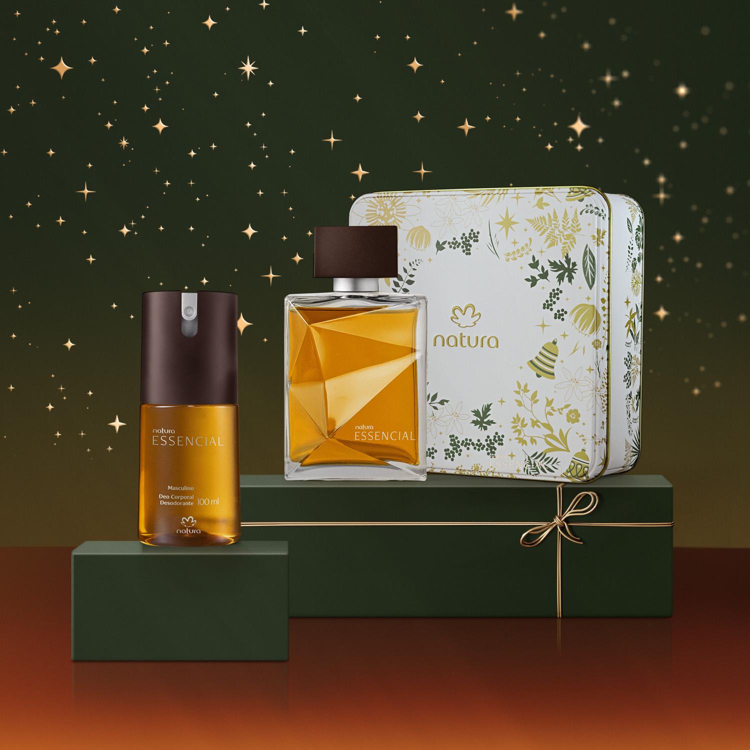 Presente Natura Essencial Masculino com Acessório (3 produtos)