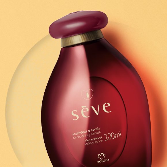 Óleo Desodorante Corporal Sève Amêndoas e Cereja