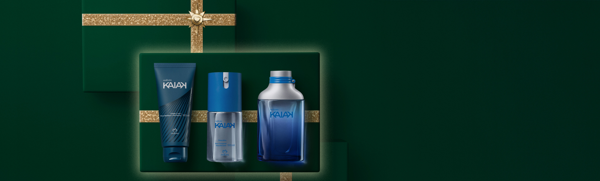 Presente Natura Kaiak Masculino Completo