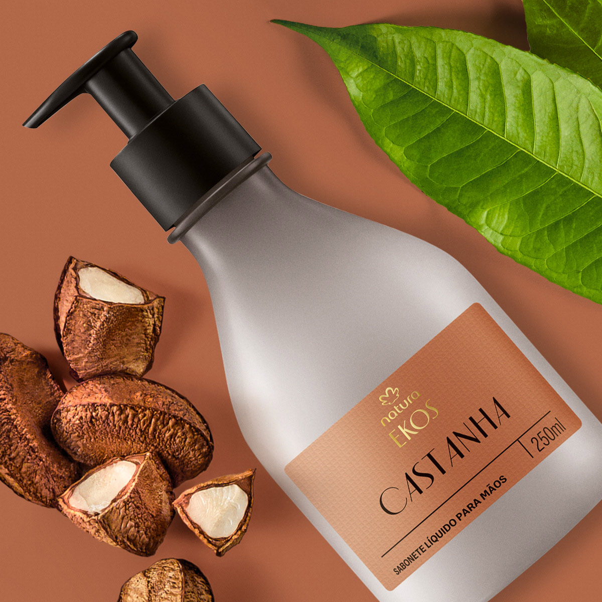 Sabonete Líquido para Mãos Ekos Castanha