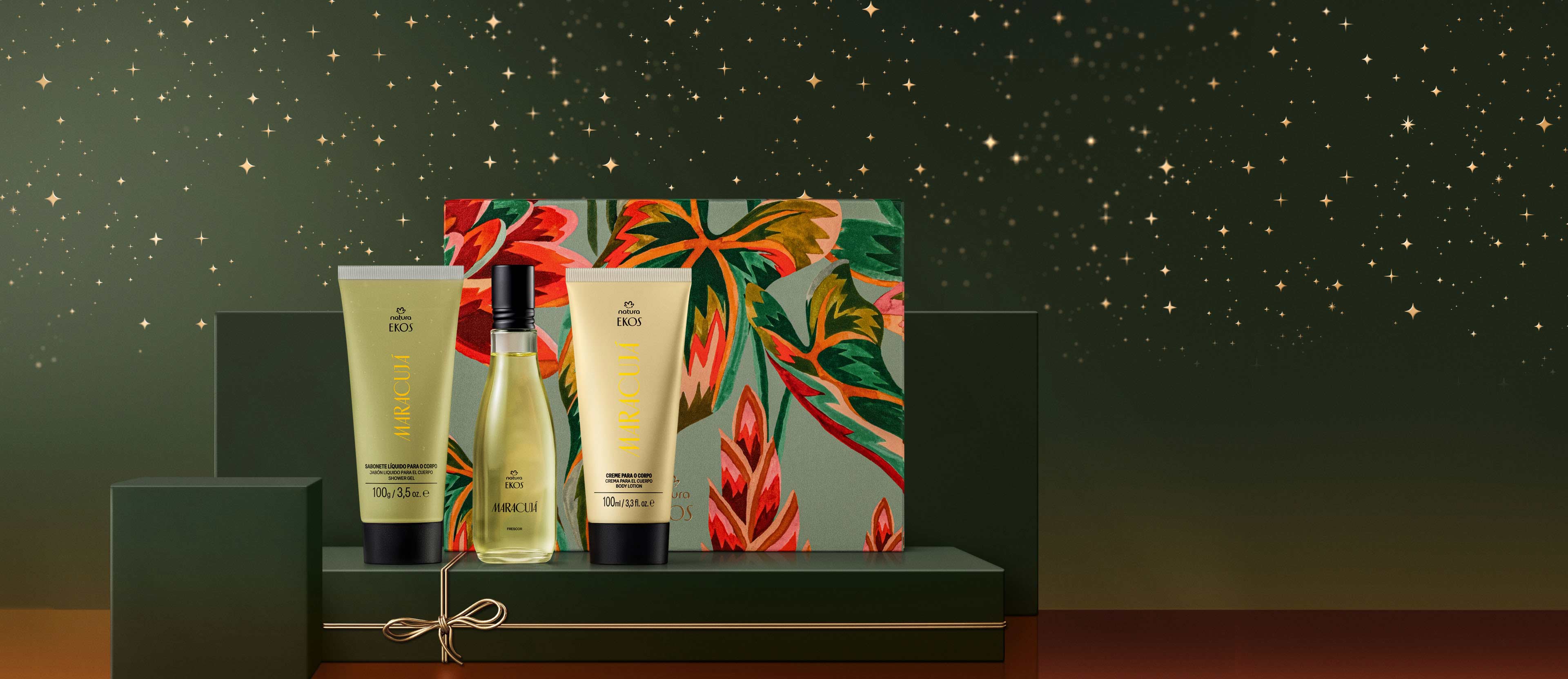 Presente Natura Ekos Maracujá Ritual Calmante (3 produtos)