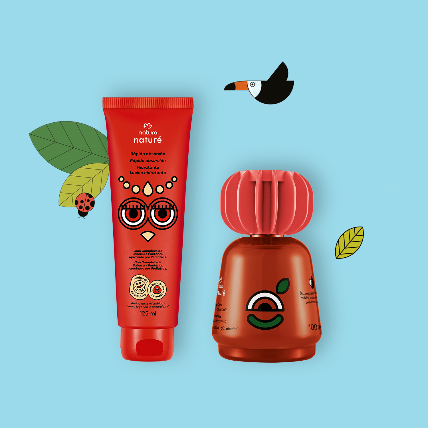 Kit Naturé Colônia Corre Corre e Hidratante (2 produtos)